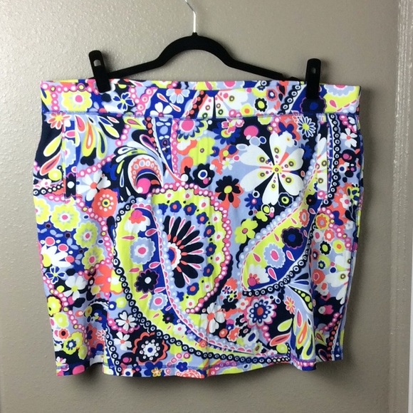 Talbots 3X activewear skort golf/tennis EUC - Picture 1 of 3